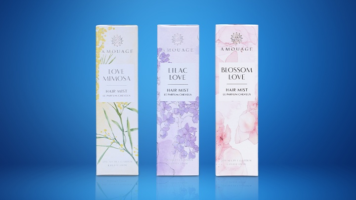 Image of a complimentary hair mists of Amouage